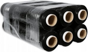 Folia stretch Stiv-trade Folia strecz czarna 3kg czarny stretch 2