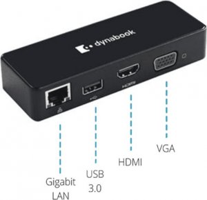 Stacja/replikator Dynabook USB-C (PS0001UA1PRP) 1
