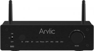 Arylic Arylic B50 Multi Wejściowy Wzmacniacz Audio z Odbiornikiem i Nadajnikiem Bluetooth 3