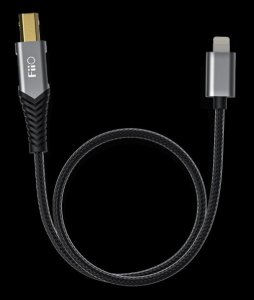 Kabel USB FiiO USB-B - Lightning 0.5 m Czarny (6953175730873) 13
