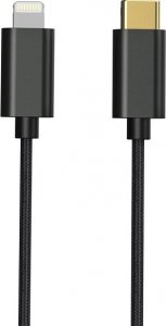 Kabel USB FiiO USB-C - Lightning 0.5 m Czarny (6953175731030) 3