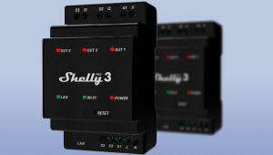 Shelly 3-kanałowy przekaźnik na szynę DIN Pro 3 WiFi/LAN 5