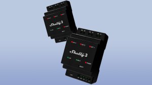 Shelly 3-kanałowy przekaźnik na szynę DIN Pro 3 WiFi/LAN 6