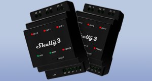 Shelly 3-kanałowy przekaźnik na szynę DIN Pro 3 WiFi/LAN 7