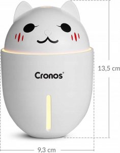 Nawilżacz powietrza Cronos Nawilżacz powietrza ultradżwiękowy Cronos KOTEK 3w1 XYD-Y1 Biały 5