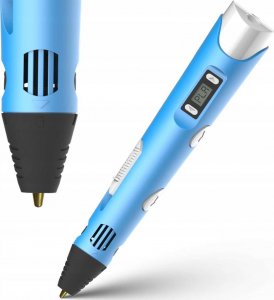 Długopis 3D Heckermann 3041-2Y Niebieski + 115m filamentu 3