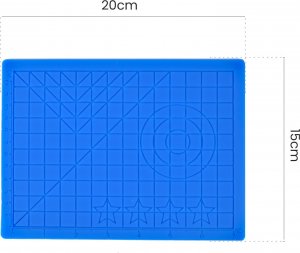 Heckermann Szablon silikonowy do długopisu 3D - 15x20cm 2