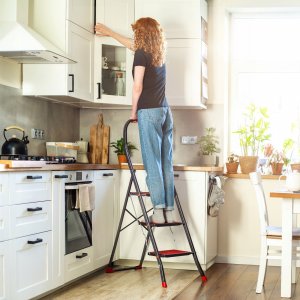 Kadax KADAX Drabina Drabinka Domowa 3 Stopniowa Składana 5