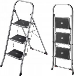 Kadax KADAX Drabina Drabinka Domowa 3 Stopniowa 150kg 11