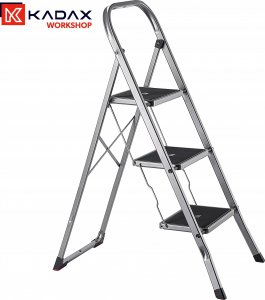 Kadax KADAX Drabina Drabinka Domowa 3 Stopniowa 150kg 9