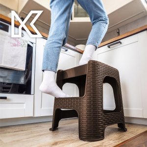 Kadax Taboret Z Schodkiem Stołek Drabina Krzesełko 2