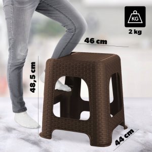 Kadax Taboret Z Schodkiem Stołek Drabina Krzesełko 3