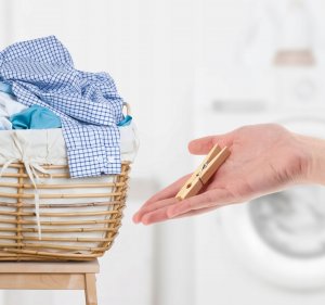 Kadax Klamerki Spinacze Do Prania 10 szt Żabki Drewniane 7