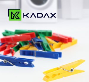 Kadax Klamerki Spinacze Do Bielizny Prania 20 szt Żabki 7
