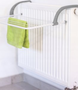 Suszarka na pranie Kadax Suszarka Balkonowa Ścienna Na Grzejnik Składana 2