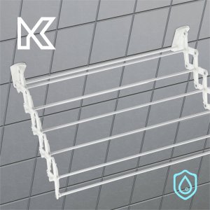 Suszarka na pranie Kadax Suszarka Na Pranie Ubrania Łazienkowa Ścienna 60cm 10