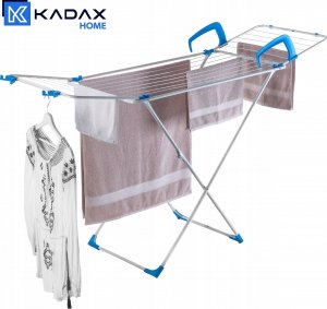 Suszarka na pranie Kadax Suszarka Na Pranie Ubrania 3W1 Składana Duża 18M 7