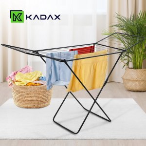 Suszarka na pranie Kadax Suszarka Na Pranie Ubrania Bieliznę Stojąca Balkon 4