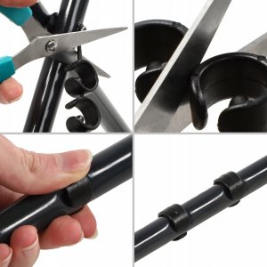 Suszarka na pranie Kadax Suszarka Na Pranie Ubrania Bieliznę Stojąca Balkon 9