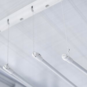 Suszarka na pranie Kadax Suszarka Na Pranie Ubrania Sufitowa 5 Prętów 110cm 10