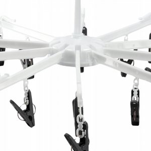 Suszarka na pranie Kadax Suszarka Wieszak Na Bieliznę Skarpetki 16 Klipsów 4