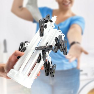 Suszarka na pranie Kadax Suszarka Wieszak Na Bieliznę Skarpetki 16 Klipsów 10