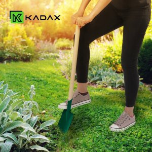 Kadax Szpadel Prosty Łopata Metal Trzonek Drewniany 90cm 2