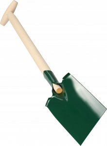Kadax Szpadel Prosty Łopata Metal Trzonek Drewniany 90cm 10