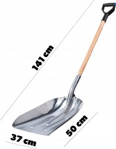 Kadax Łopata Do Ziarna Piasku Popiołu Aluminiowa Szufla 3
