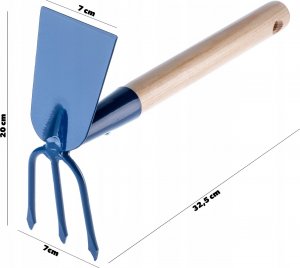 Kadax Motyczka Motyka Ogrodowa Z Widełkami Trzonek 35cm 7