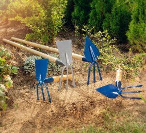 Kadax Motyczka Motyka Ogrodowa Z Widełkami Trzonek 35cm 8