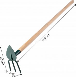 Kadax Motyczka Motyka Ogrodowa Stalowa Trzonek 28 mm 8