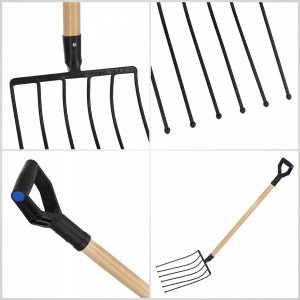 Kadax Widły Gable Do Buraków Ziemniaków Kamienia 6 Zębów 8