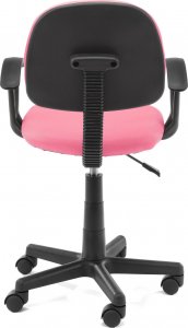 Krzesło biurowe Fabryka Mebli Akord Fotel dziecięcy FD-3 materiałowy - Różowy 3