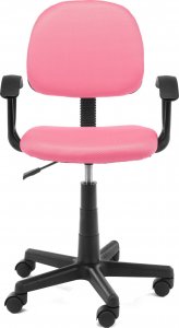 Krzesło biurowe Fabryka Mebli Akord Fotel dziecięcy FD-3 materiałowy - Różowy 10