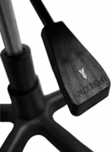 Krzesło biurowe Fabryka Mebli Akord Fotel dziecięcy FD-3 materiałowy - Czerwony 5