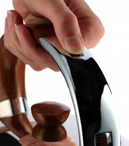 Kadax Czajnik Na Gaz Z Gwizdkiem Stalowy 2,5L Srebrny 10