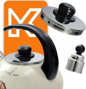 Kadax KADAX Czajnik Emaliowany 2,2L Indukcja Gaz Gwizdek 3