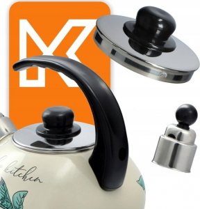Kadax KADAX Czajnik Emaliowany 2,2L Indukcja Gaz Gwizdek 3