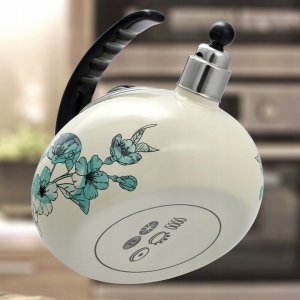 Kadax KADAX Czajnik Emaliowany 2,2L Indukcja Gaz Gwizdek 4