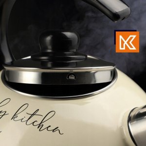 Kadax KADAX Czajnik Emaliowany 2,2L Indukcja Gaz Gwizdek 7
