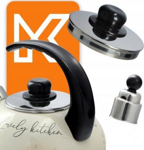 Kadax KADAX Czajnik Emaliowany 2,2L Indukcja Gaz Gwizdek 3