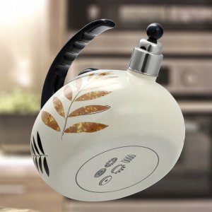 Kadax KADAX Czajnik Emaliowany 2,2L Indukcja Gaz Gwizdek 4