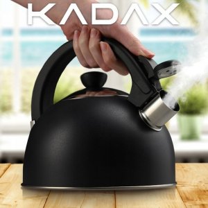 Kadax Czajnik Na Gaz Indukcja Z Gwizdkiem Stalowy 1,7L 2