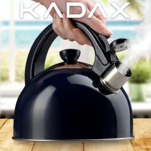 Kadax Czajnik Na Gaz Indukcja Z Gwizdkiem Stalowy 1,7L 2