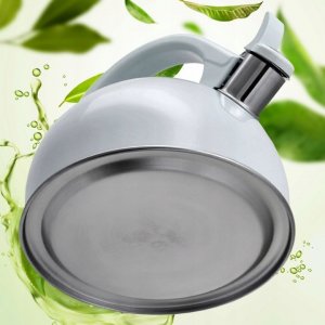 Kadax Czajnik Na Gaz Indukcja Z Gwizdkiem Stalowy 1,7L 8