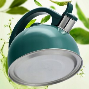 Kadax Czajnik Na Gaz Indukcja Z Gwizdkiem Stalowy 1,7L 8