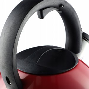 Kadax Czajnik Na Gaz Indukcję Z Gwizdkiem Czerwony 2,6L 8