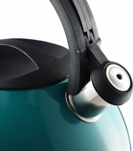 Kadax Czajnik Na Gaz Indukcję Z Gwizdkiem Zielony 2,6L 8