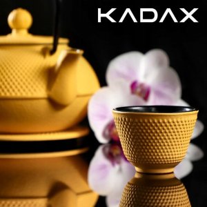 Kadax Czajnik Żeliwny Zestaw Zaparzacz Czarki Do Herbaty 6